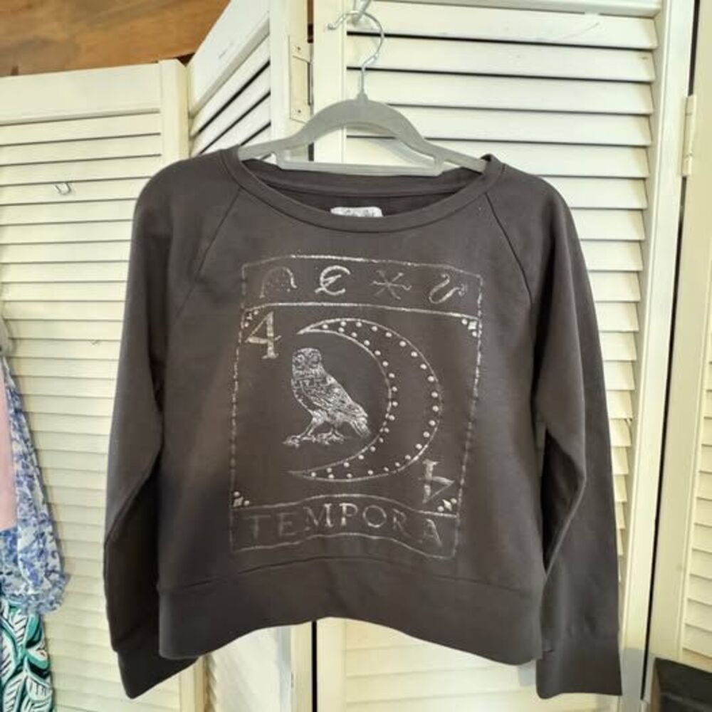 Lucky Lotus XS TEMPORA sweatshirt Gray Owl